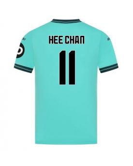 Billige Fotballdrakt Wolves Hee-chan Hwang #11 Replika Bortedrakt 2025-26 Kortermet Billige Fotballdrakt Wolves Hee-chan Hwang #11 Replika Bortedrakt 2025-26 Kortermet